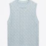 ✨ Pull sans manches en maille – Style chic & tendance ✨