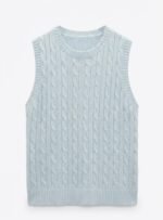 ✨ Pull sans manches en maille – Style chic & tendance ✨ – Image 3