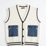 Gilet Urban Knit Denim