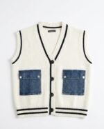 Gilet Urban Knit Denim