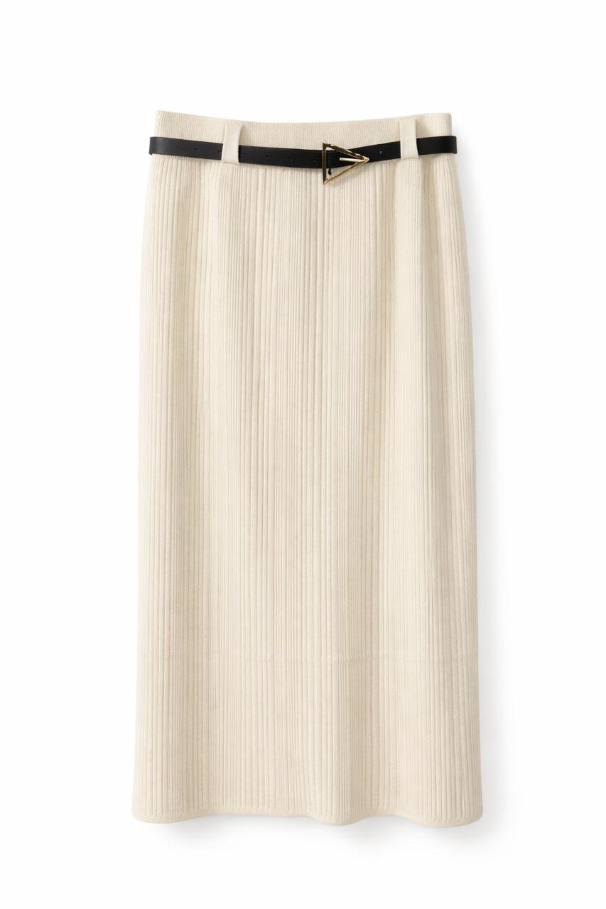 WhatsApp Image 2026-01-29 at 22.05.06 Jupe longue plissée femme avec ceinture – Image 1