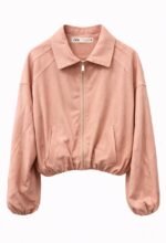 Veste courte zippée femme – Coupe moderne – Image 12