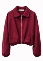 Veste courte zippée femme – Coupe moderne – Image 14