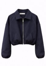 Veste courte zippée femme – Coupe moderne – Image 8