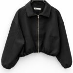 Veste courte zippée femme – Coupe moderne