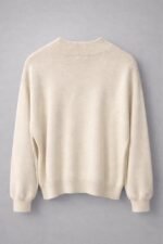 Pull femme élégant avec col perlé – Pull chaud hiver chic – Image 9