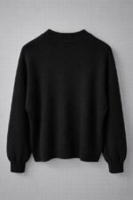 Pull femme élégant avec col perlé – Pull chaud hiver chic – Image 4